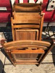 画像31: 50s Vintage Wooden Folding Chair Made in Romania　(M949)