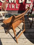 画像15: 50s Vintage Wooden Folding Chair Made in Romania　(M949)