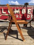 画像13: 50s Vintage Wooden Folding Chair Made in Romania　(M949)