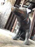 画像20: 40s Vintage Chicago Stockyard Souvenir Cast Iron Copper Wash Piggy Bank (M951) 