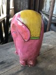 画像4: 60s Vintage Pink Elephant Ceramic Bank Doll (M954) 