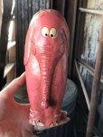 画像10: 60s Vintage Pink Elephant Ceramic Bank Doll (M954) 