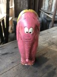 画像1: 60s Vintage Pink Elephant Ceramic Bank Doll (M954)  (1)