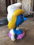 画像4: Vintage 1983 Mattel Chatter Chums Smurfette (M953) 