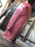 画像5: 60s Vintage Pink Elephant Ceramic Bank Doll (M954) 