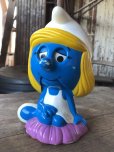 画像1: Vintage 1983 Mattel Chatter Chums Smurfette (M953)  (1)