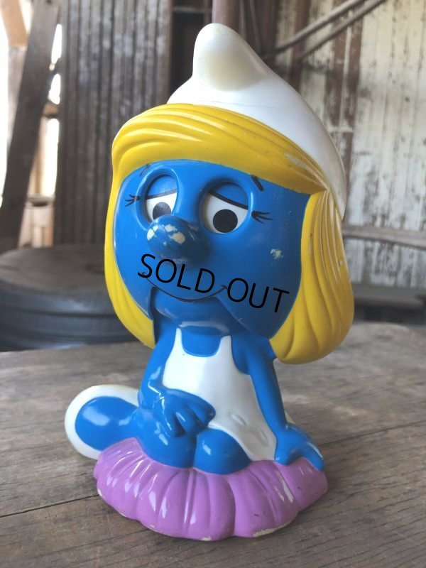 画像1: Vintage 1983 Mattel Chatter Chums Smurfette (M953) 