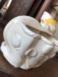 画像7: Vintage Ceramic Baby Planter Clown and Puppy (M965) 