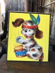 画像1: 50s Vintage Whitman Picture Puzzle Puppy (MA794) (1)