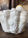 画像8: Vintage Ceramic Baby Planter Clown and Puppy (M965) 