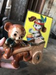 画像12: Vintage Ceramic Baby Planter Brown Bear (M962) 