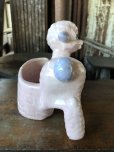 画像4: Vintage Ceramic Baby Planter Lamb Sheep (M963) 