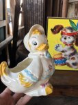 画像11: Vintage Ceramic Baby Planter Mother Goose Duck (M966) 