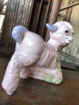 画像5: Vintage Ceramic Baby Planter Lamb Sheep (M963) 