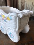 画像9: Vintage Ceramic Baby Planter Baby Buggy (M968) 