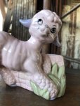 画像6: Vintage Ceramic Baby Planter Lamb Sheep (M963) 