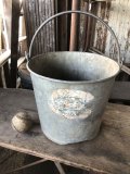 Vintage Metal Bucket Pail (M976)