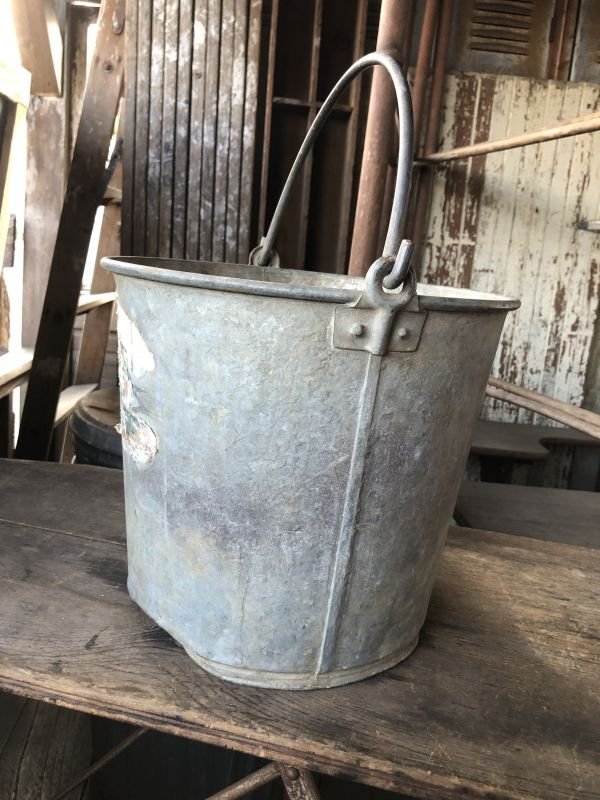 画像2: Vintage Metal Bucket Pail (M976)