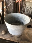 画像10: Vintage Metal Bucket Pail (M977)