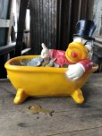 画像2: 80s Tpesor Uerag Disney Scrooge McDuck Coin Bank (M982)  (2)