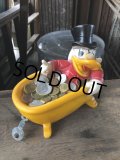 80s Tpesor Uerag Disney Scrooge McDuck Coin Bank (M982) 