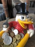 画像9: 80s Tpesor Uerag Disney Scrooge McDuck Coin Bank (M982) 