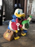 80s Bullyland Disney Scrooge McDuck Coin Bank (M981) 