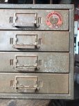 画像12: Vintage Union Chests 4 Drawer Mettal Tool Cabinet (M993) 