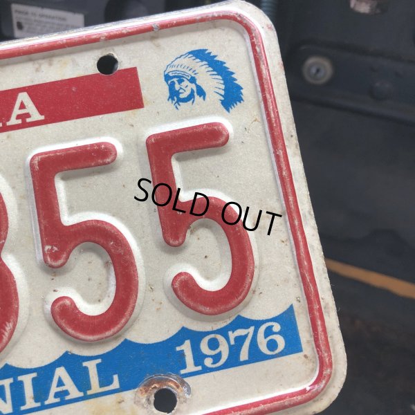 画像2: 70s Vintage American License Number Plate / NEBRASKA 59-H7355 (M878)