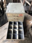 画像8: Vintage Union Chests 4 Drawer Mettal Tool Cabinet (M993) 