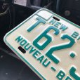 画像2: 70s Vintage Canada License Number Plate / NEW BRUNSWICK T62-301 (M851) (2)