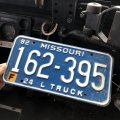 90s Vintage American License Number Plate / MISSOURI 162-395 (M863)