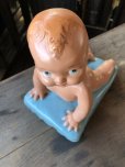 画像10: Vintage Chalkware Piano Baby Figurine (M996) 