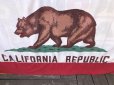 画像6: Vintage U.S.A . The Bear California Republic Cotton Flag 211x137 cm (M997) 