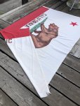 画像13: Vintage U.S.A . The Bear California Republic Cotton Flag 211x137 cm (M997) 