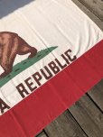 画像3: Vintage U.S.A . The Bear California Republic Cotton Flag 211x137 cm (M997) 