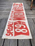 画像12: Vintage Advertising Planters Peanuts Store Display Cloth Banner Sign (M998) 