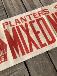 画像8: Vintage Advertising Planters Peanuts Store Display Cloth Banner Sign (M998) 