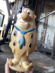 画像10: 70s Vintage SANITOY The Flintstones Fred Rubber Doll (R006) 