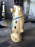 画像2: 70s Vintage SANITOY The Flintstones Fred Rubber Doll (R006)  (2)