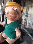 画像1: Vintage The Flintstones Barney Big Size 15” Doll (R007)  (1)