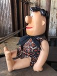 画像6: 80s Vintage Mighty Star CANADA Fred Flintstone 18” Big Size Doll (R008) 