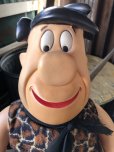 画像10: 80s Vintage Mighty Star CANADA Fred Flintstone 18” Big Size Doll (R008) 