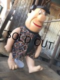 80s Vintage Mighty Star CANADA Fred Flintstone 18” Big Size Doll (R008) 