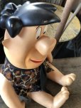 画像11: 80s Vintage Mighty Star CANADA Fred Flintstone 18” Big Size Doll (R008) 