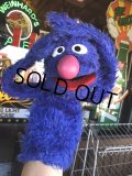 70s Vintage Sesame Street Grover Hand Puppet (R011) 