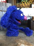 画像2: 70s Vintage Sesame Street Grover Hand Puppet (R011)  (2)