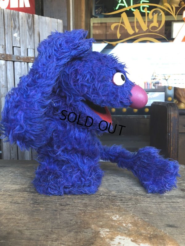 画像2: 70s Vintage Sesame Street Grover Hand Puppet (R011) 