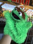 画像16: 70s Vintage Sesame Street Oscar The Grouch Hand Puppet (R010) 