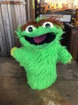 画像6: 70s Vintage Sesame Street Oscar The Grouch Hand Puppet (R010) 